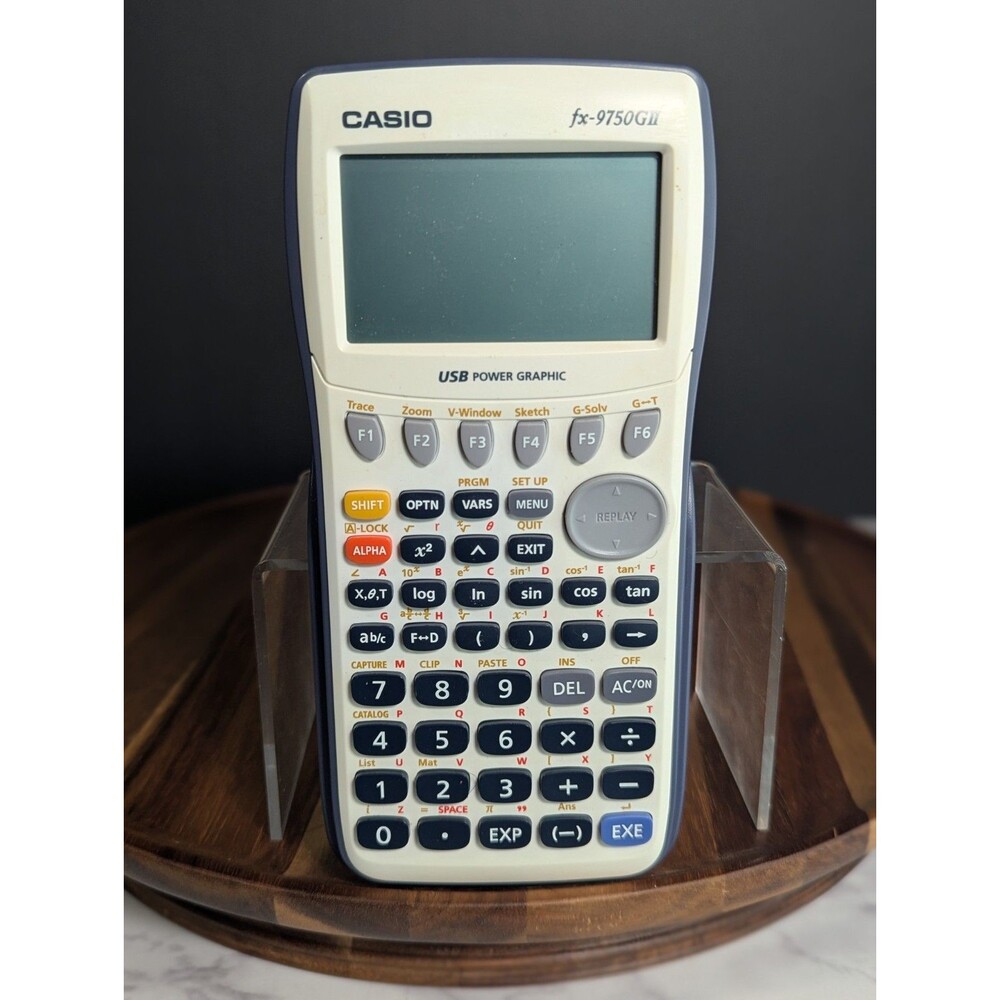 Casio FX-9750GII White Graphing Calculator